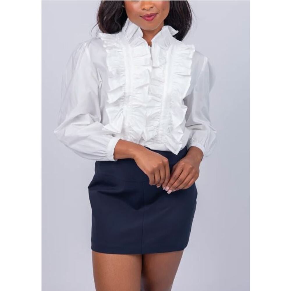 Sundays by wearesundays Women's Hawthorne Shirt Shadow Grey Sz S NWT 198